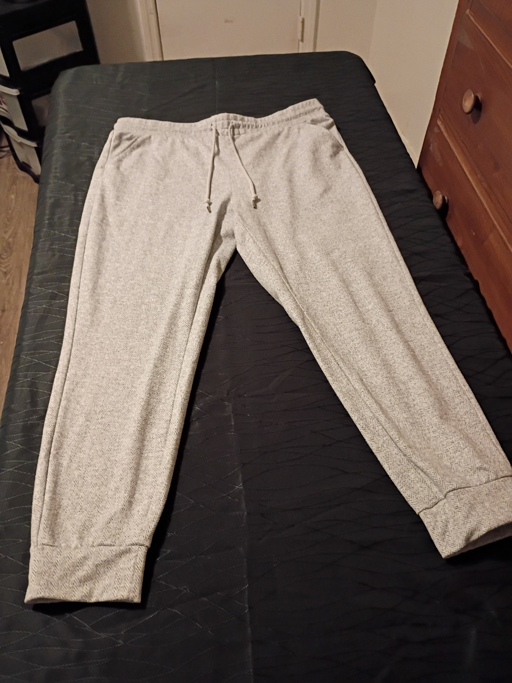 KYODAN Women Heather Gray Drawstring Joggers